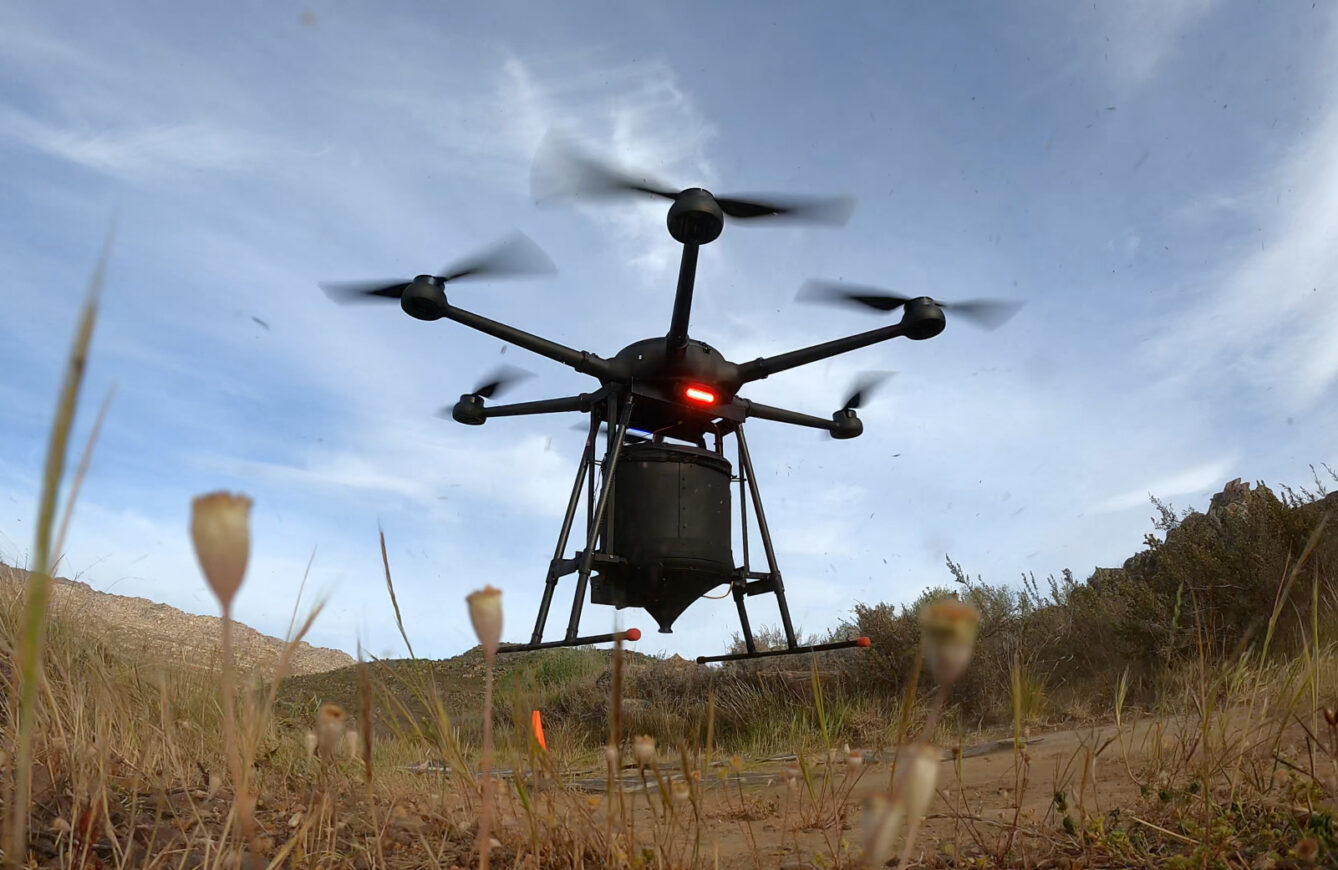seed-dropping drones