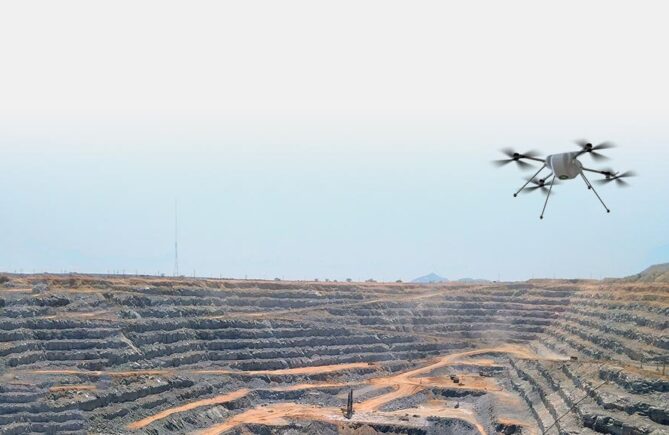 The application of drone Lidar in mining survey